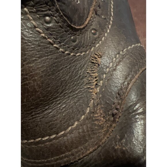 Justin Gypsy Western Cowboy Boots Size 10B Leather Upper embroidery - Picture 4 of 7